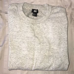 H&M light grey sweater